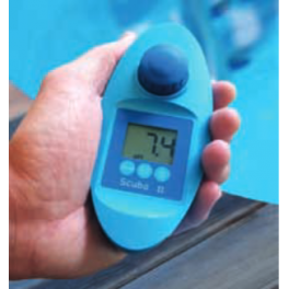 Analizador fotometro electronico Scuba II para piscinas privadas y publicas