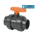 Valvula llave bola PVC piscinas Kripsol Akros VRP