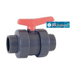 Valvula llave bola PVC piscinas Astralpool