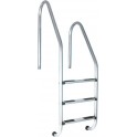 Escalera asimétrica acero inox. kripsol piscinas estandar