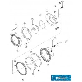 Repuestos kripsol proyector / focos con nicho piscinas