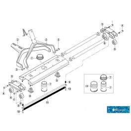 Repuestos carro limpiafondos Kripsol CLI52L/CLI65L