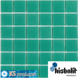 Gresite Hisbalit verde unicolor liso Cubas piscinas