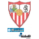 Gresite dibujo escudo futbol sevilla c f piscina