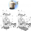 Repuestos / recambios filtro Ibiza IL Kripsol piscina