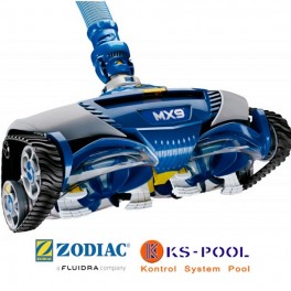 Limpiafondos automatico MX9 de Zodiac para piscinas