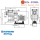 Bomba Kripsol Kapri KAP 350T 3.5 CV Trifásica - Hayward HCP38353E