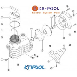 Repuestos / Recambios bomba Kripsol Hayward EPSILON EP