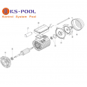 Repuestos / recambios bomba Kapri KAP / HCP 3800 Kripsol Hayward piscina