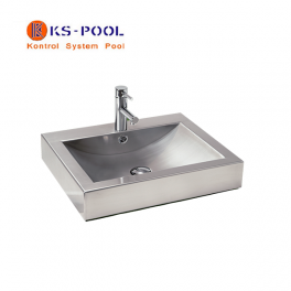 Lavabo / Lavamanos de acero inoxidable para piscinas y exteriores