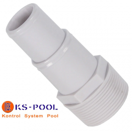 Racord conexion para manguera autocortable / precortada de piscina