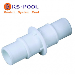 Enlace unión conexión para manguera autocortable / precortada de piscina