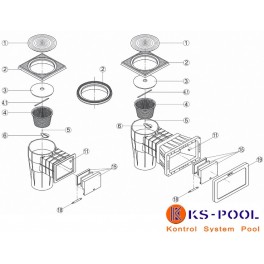 Repuestos para Skimmers marca KRIPSOL (HORMIGON)