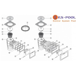 Repuestos kripsol Skimers Liner piscina