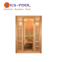 Sauna sistema infrarrojos tradicional Vapeur, piscina, balneario