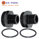 Repuesto Kit racord enlace negro para filtro de piscina Kripsol