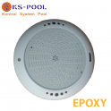 Proyector foco piscina led blanco con resina Epoxy, modelo extra plano