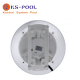 Proyector foco piscina led blanco con resina Epoxy, modelo extra plano