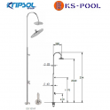 Ducha para piscina Kripsol serie bastón DB 101HF