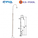 Ducha para piscina Kripsol serie bastón DB 110HF