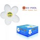 Absorbente de materias grasas Water Lily para piscina, spa