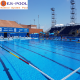 Líneas longitudinales campo masculino normativa fina waterpolo para piscinas de competicion