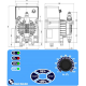 Bomba dosificadora piscina electromagnetica DLX Etatron