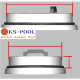 Repuesto / recambio tapa superior filtro bobinado Kripsol / Hayward