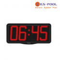 Reloj Digital cuatro digitos para piscina de competicion