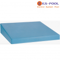 Plataforma antideslizante podium fibra vidrio para piscinas de competición