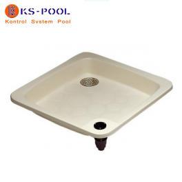 Plato de ducha Astralpool para piscinas 80x80