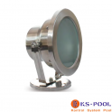 Proyector acero inoxidable de piscina, jardin, fuentes, estanques