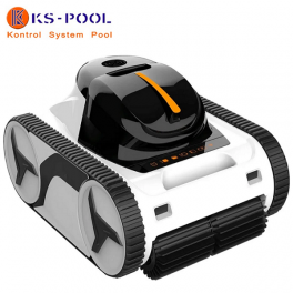 Robot limpiafondos inalámbrico con bateria W-Warrior para piscinas