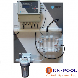 Panel dosificación EF315 PH / T / CL Steiel para piscinas