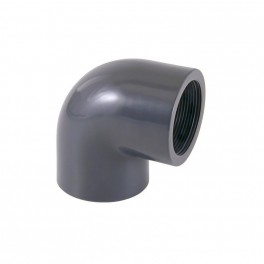 Codo hembra - hembra ( Encolar y roscar) PVC