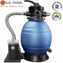 Conjunto de filtración QP para piscinas portátiles compacto