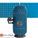 Filtro piscina poliéster laminado con lecho filtrante alto