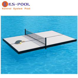 Mesa ping-pong flotante para juegos en piscinas, centros deportivos