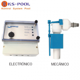 Regulador de nivel skimmer piscina mecanico o electrónico