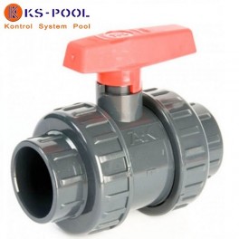 Valvula llave bola ak PVC piscinas Kripsol Akros VEP