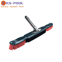Cepillo profesional lux largo con cogida clip para piscinas