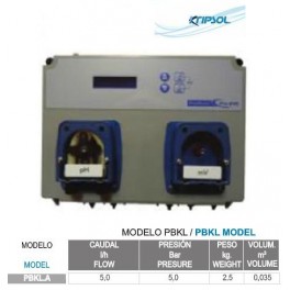 Panel dosificacion compacto control redox y ph Kripsol